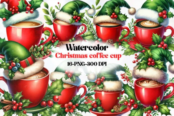 Christmas Coffee Cup Clipart: A Brand Designer’s Review of Seasonal Illustrations