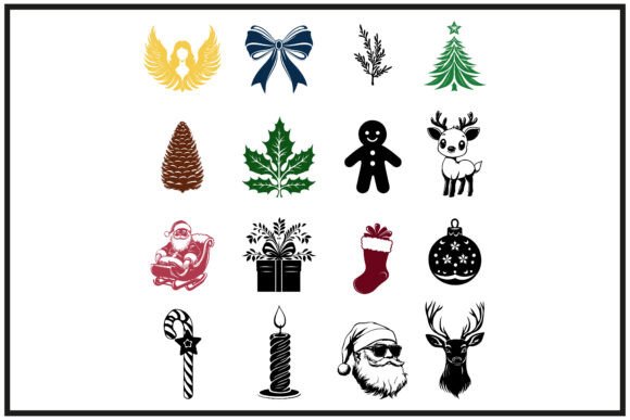 Christmas Icon,elements,vector Black Set: A Practical Review for Digital Sellers