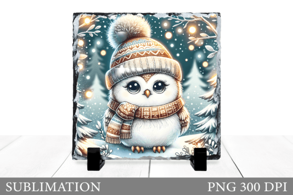 Christmas Owl Slate Sublimation: A Practical Review for Digital Sellers