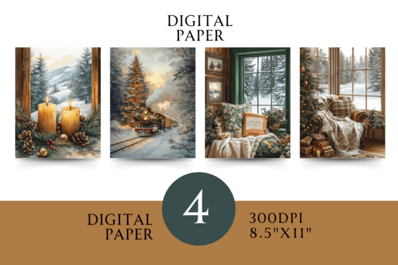 Cozy Christmas Illustration JPG Embroidery Review