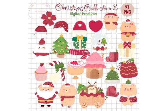 Cute Christmas Collection 2: A Review for Digital Sellers
