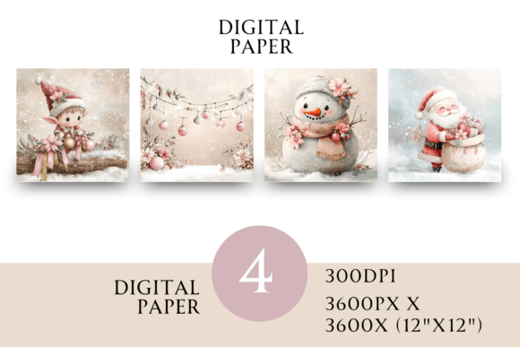 Square Christmas Paper JPG Pastel Pink: A Designer’s Review for Branding and Packaging