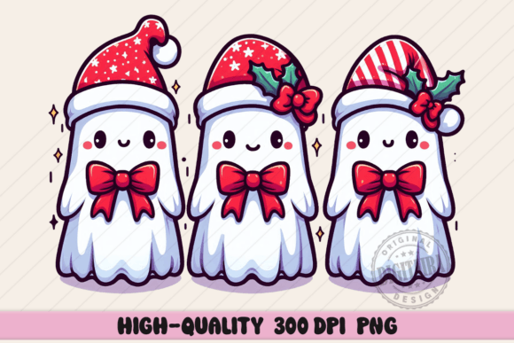 Three Cute Christmas Ghost Png: A Brand Designer’s Review of Seasonal Illustrations