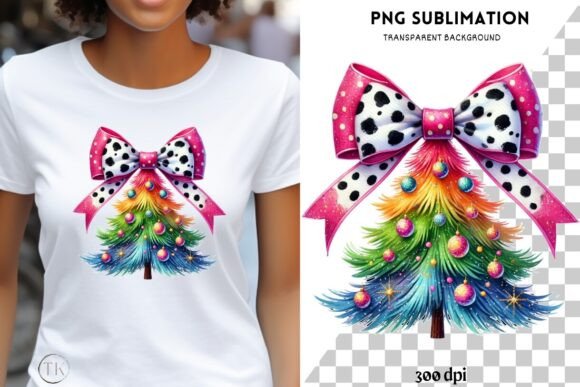 Watercolor Coquette Christmas Tree PNG: A Designer’s Review